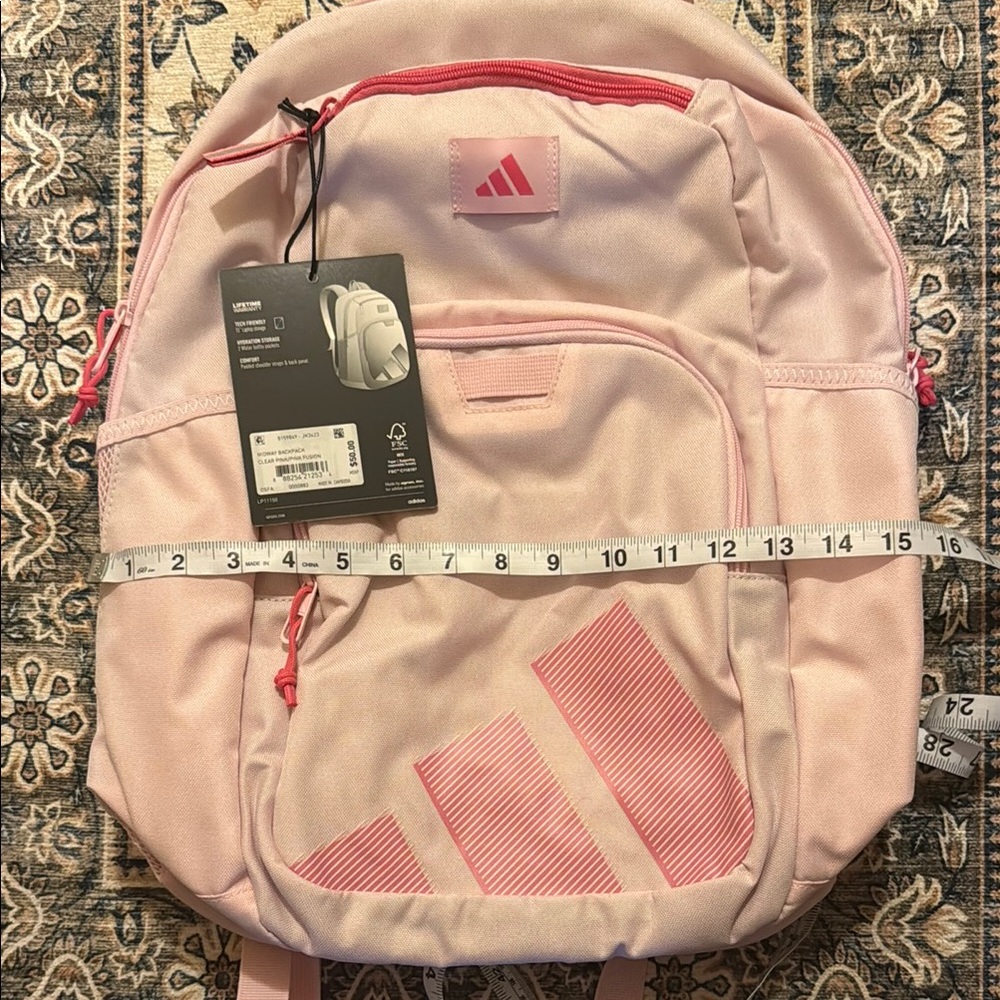 Adidas Light Pink Backpack - Picture 3 of 7
